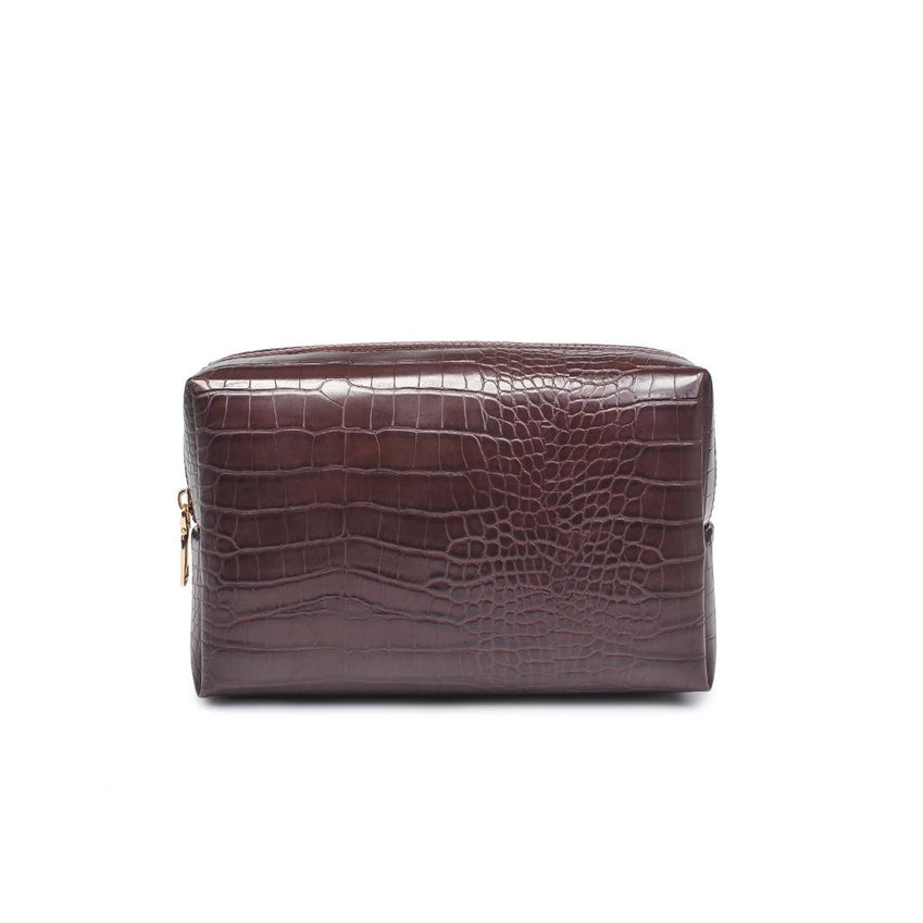 Urban Expressions Croc Chic Cosmetic & Travel Organizer Pouch by Urban Expressions