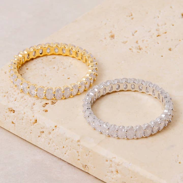 Anarchy Street Cz Eternity Fashion Ring by Anarchy Street