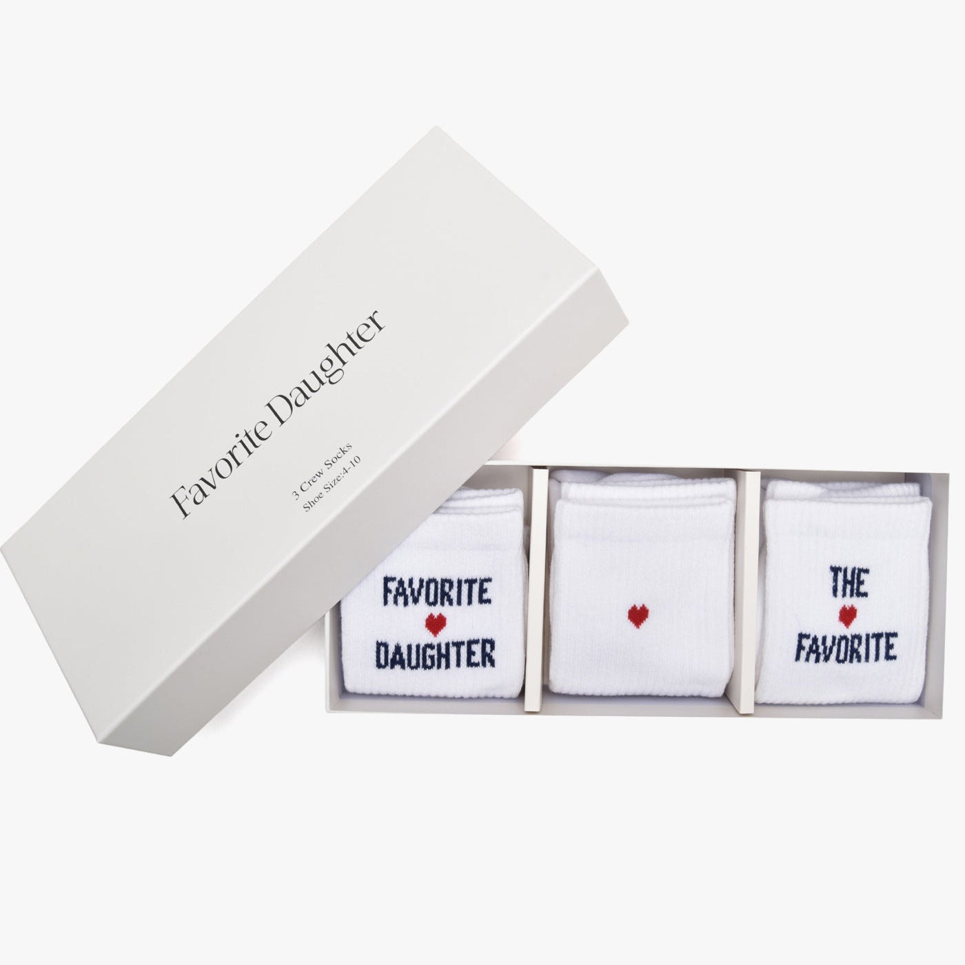 Favorite Daughter The FD Heart Socks Box Set