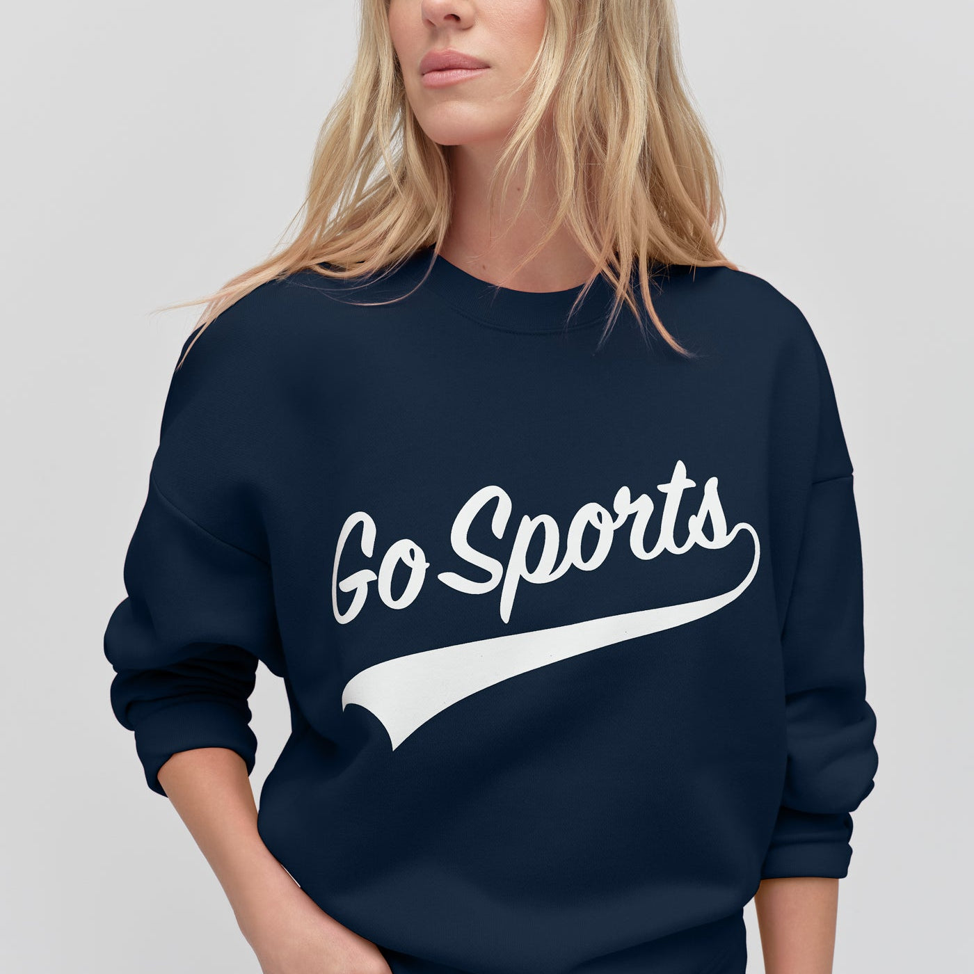 Favorite Daughter Go Sports Script Sweatshirt