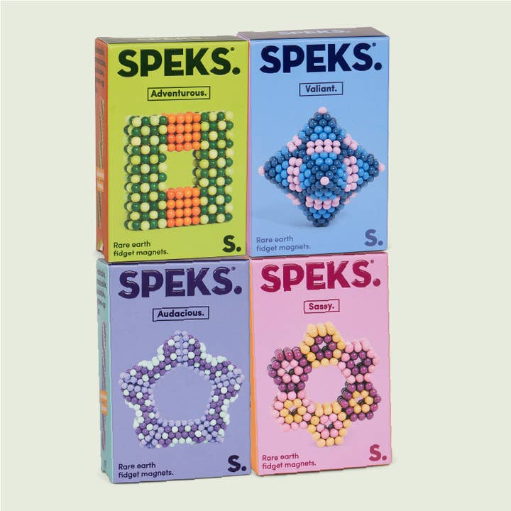 Speks Bold Magnetic Putty Stress Toy — Golden Squish