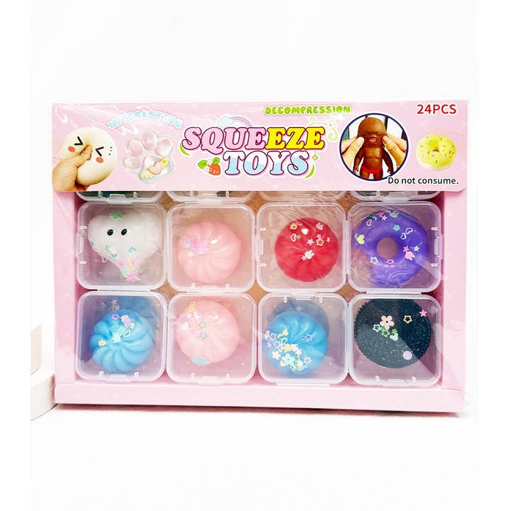 Mini Assorted Squishy Toy in A Box — Golden Squish