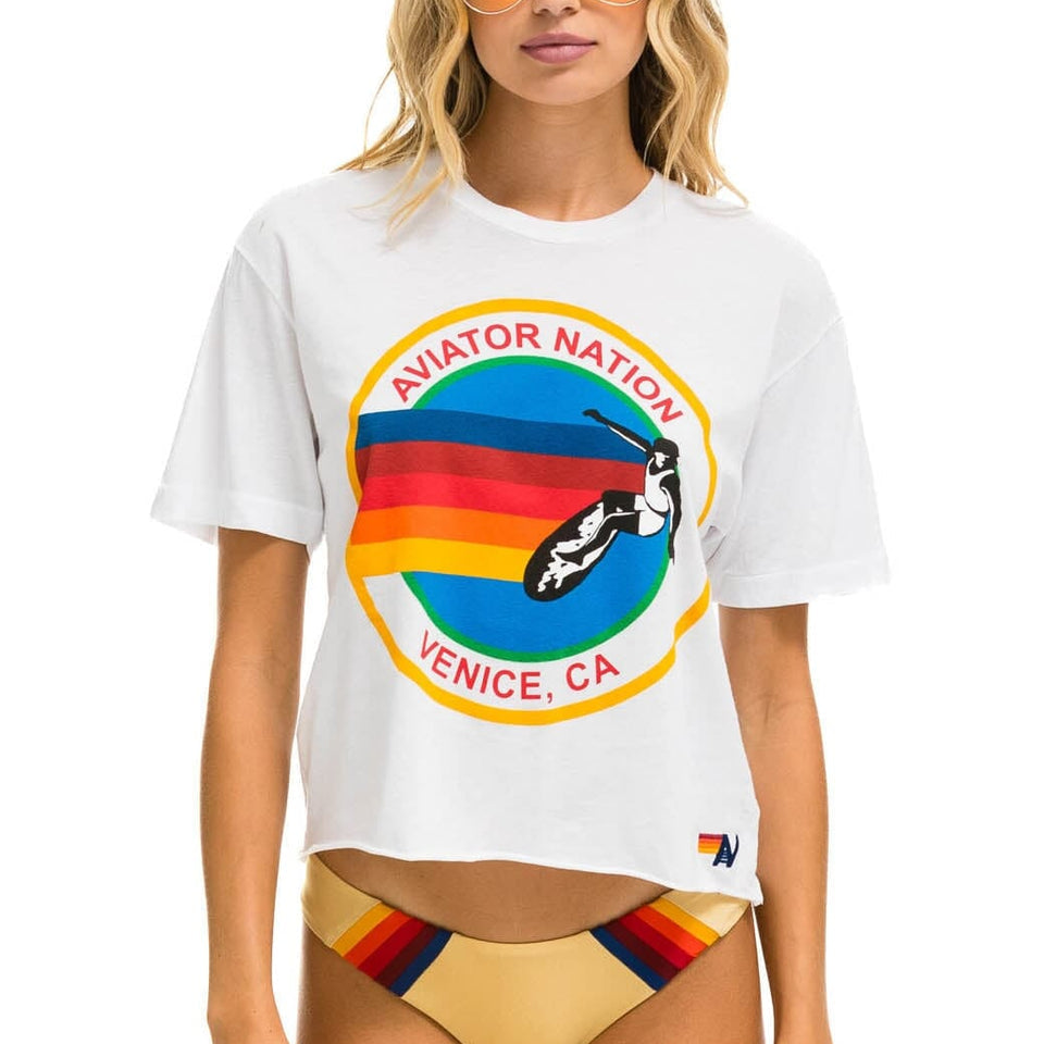 Aviator Nation - Aviator Nation Signature Boyfriend Tee