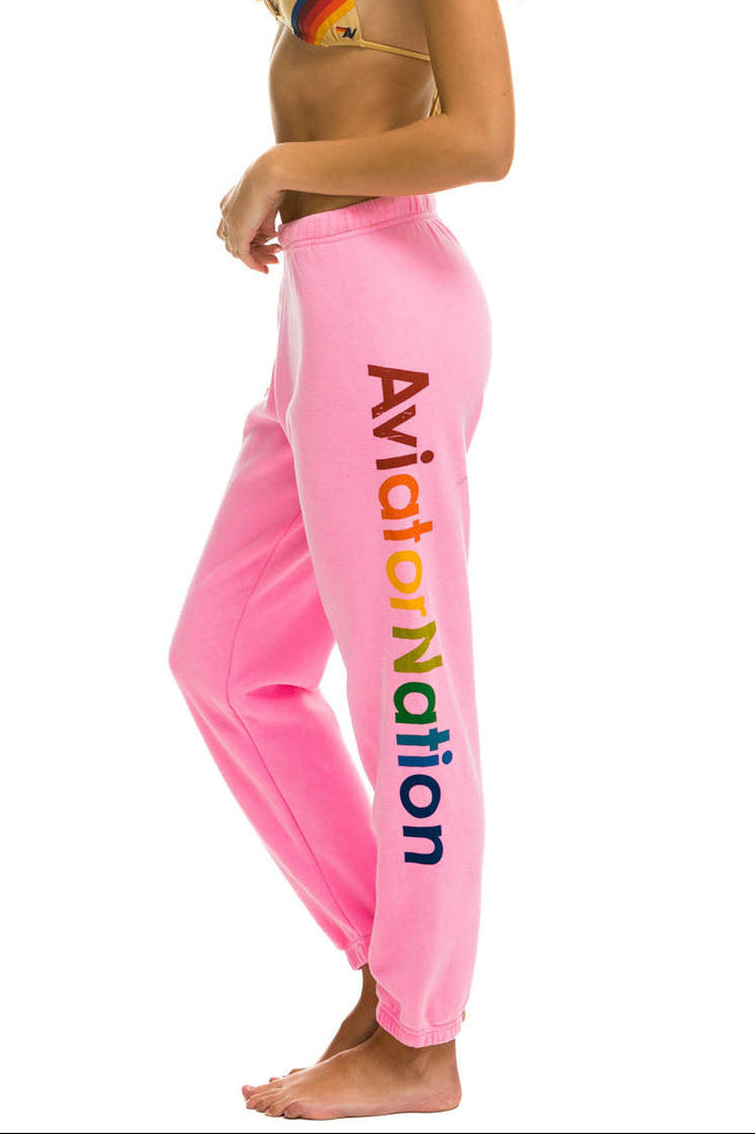 Aviator Nation Sweatpant - Aviator Nation - Neon Pink