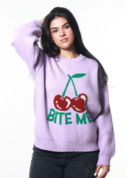 Girl Dangerous Bite Me Sweatshirt