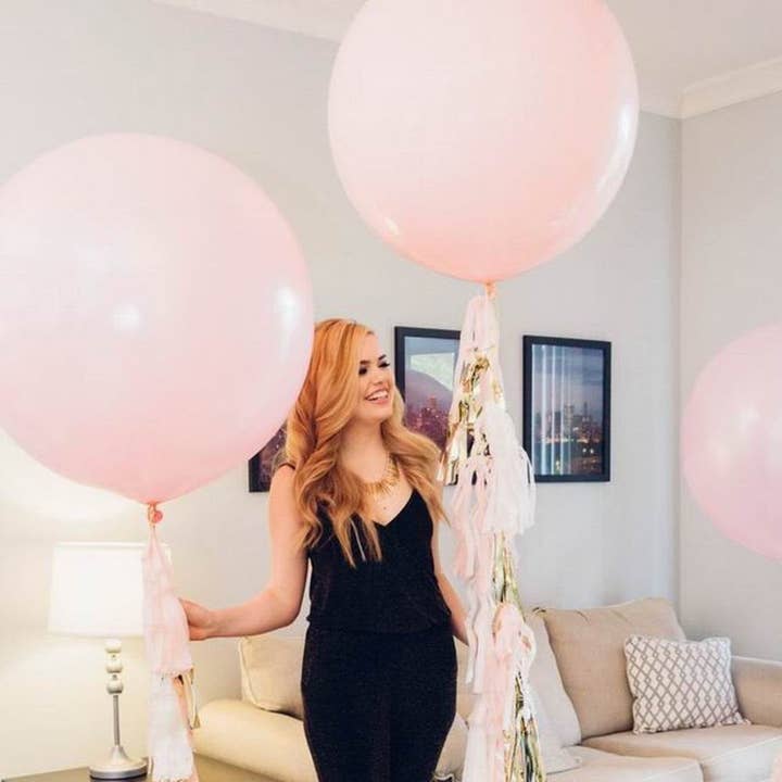 Ellie's Party Supply Giant Light Pink Pastel Balloon
