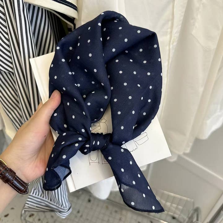 Dipped Shop Retro Cashew Print Lightweight Silk Scarf by Dipped Shop