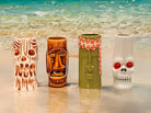 Lemonsoda Hard-Carved and Hand-Painted Tiki Mugs - Assorted Set (1pc) by Lemonsoda