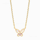 Girls Crew Float Like A Butterfly Necklace