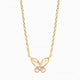 Girls Crew Float Like A Butterfly Necklace