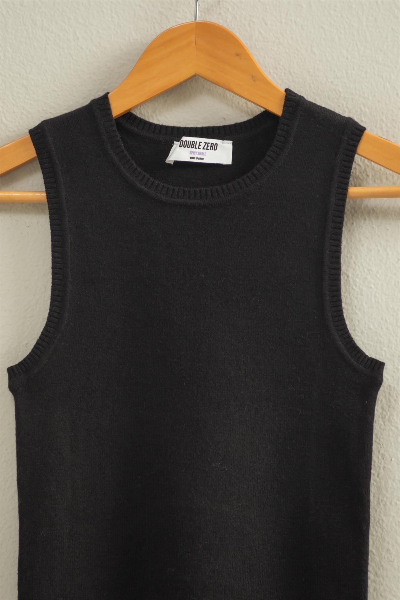 GOLDEN Mirabeau Cropped Tank Knit Top