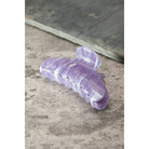 JOSSLYN by Wall to Wall Large Arch Hair Claw Clips Violet