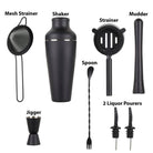 Lemonsoda 9-Piece Cocktail Shaker Bartender Kit by Lemonsoda