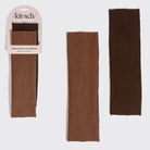 Kitsch Recycled Fabric Ribbed Elastic Headbands 2pc Set by Kitsch