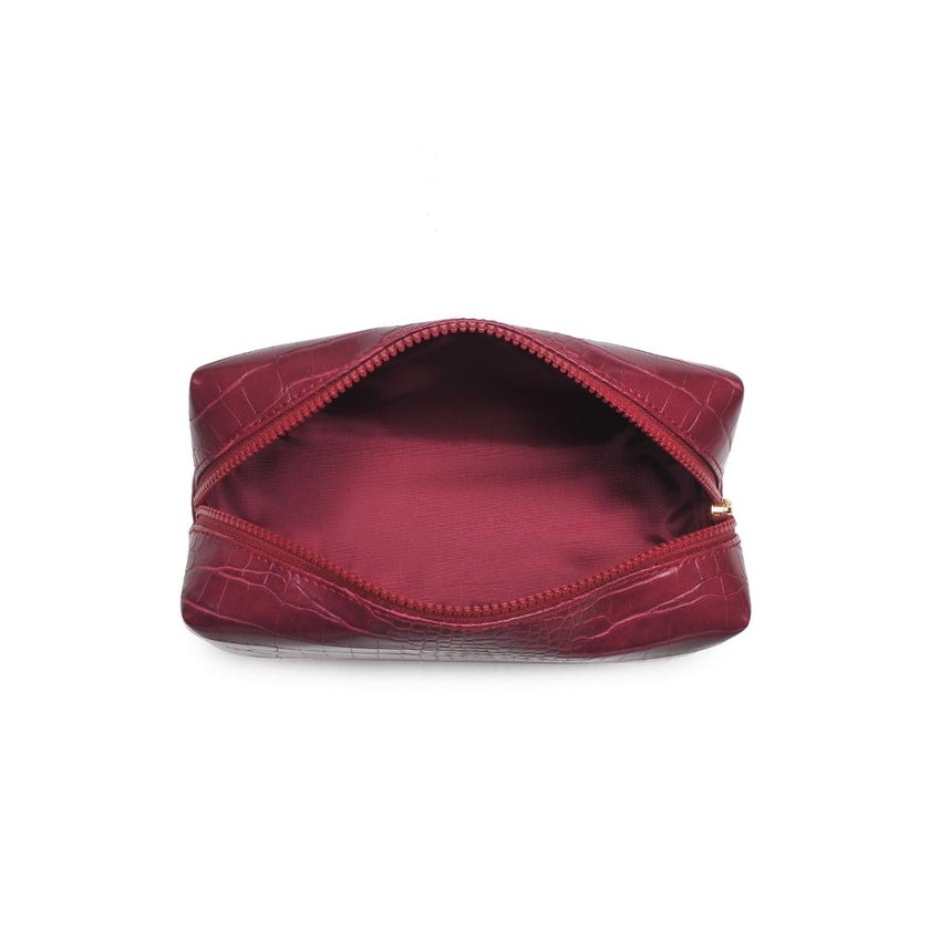 Urban Expressions Croc Chic Cosmetic & Travel Organizer Pouch by Urban Expressions