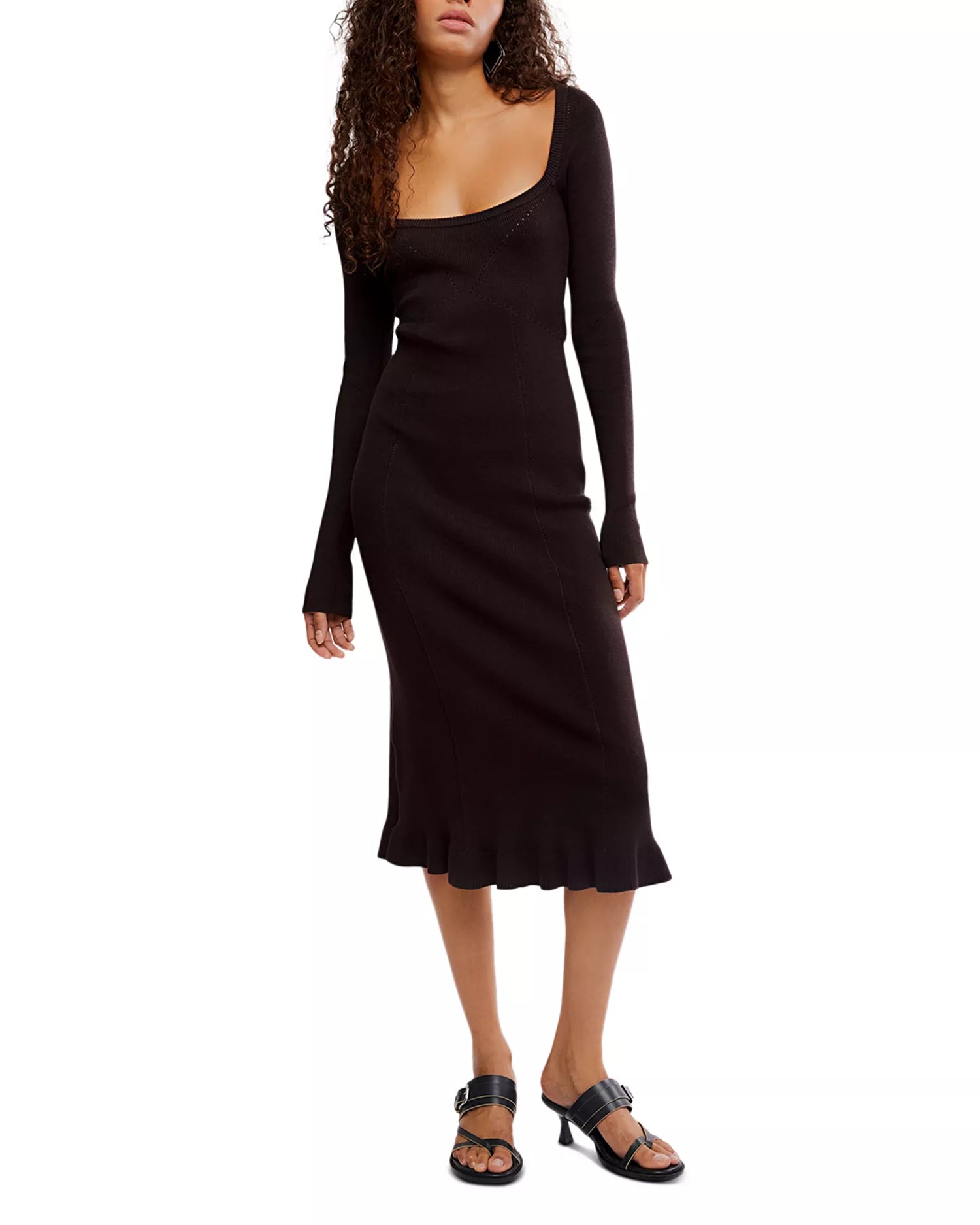 Free People Allister Sweater Dress - Delicioso