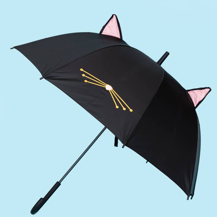 Kate Spade Umbrella - Cat Cat - Black