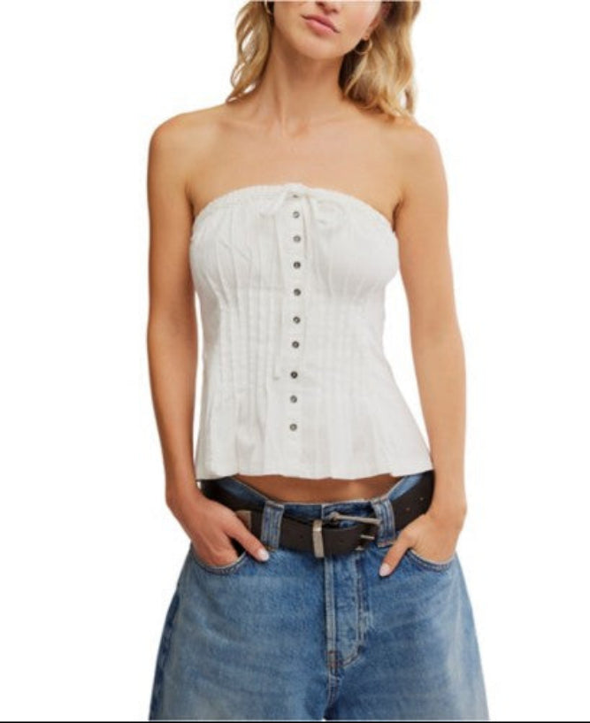 Free People Wink Wink Tube Clean Ivory