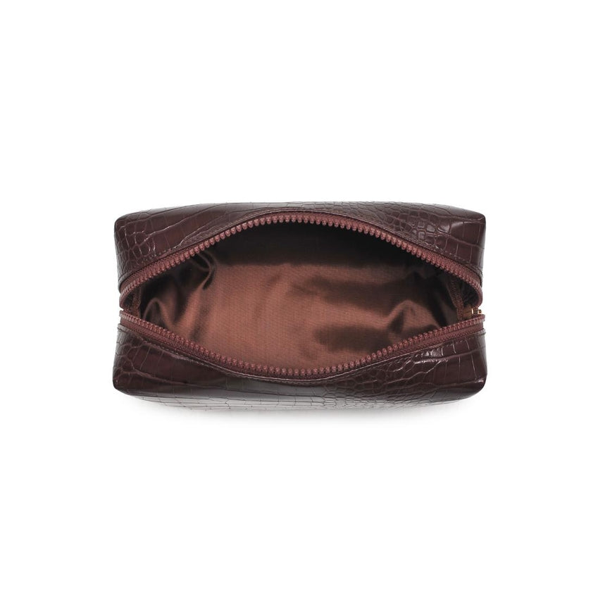 Urban Expressions Croc Chic Cosmetic & Travel Organizer Pouch by Urban Expressions