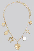 GOLDEN Yina Assorted Western Bull Charm Necklace
