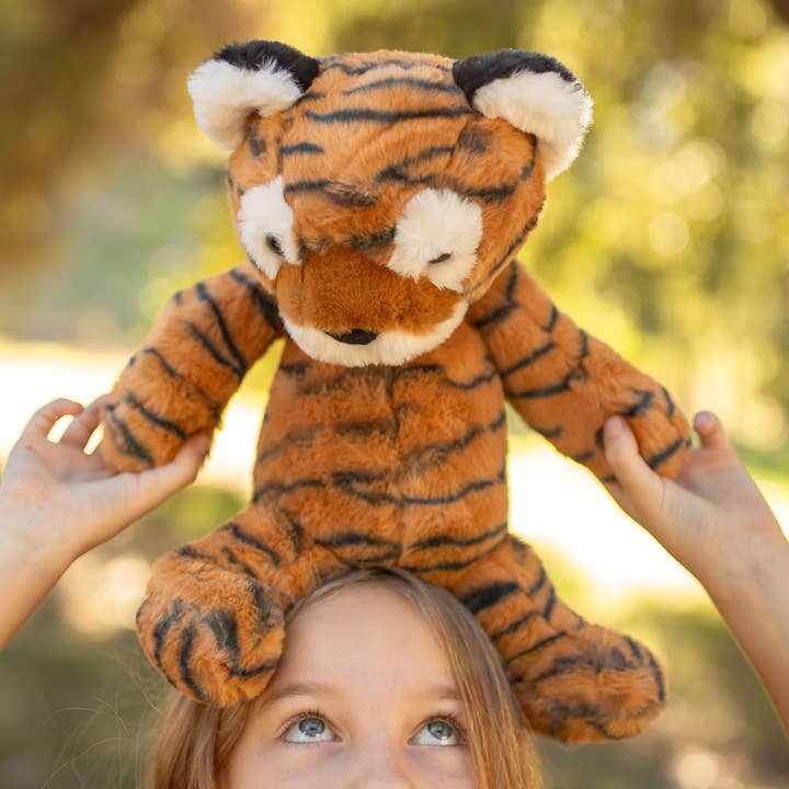 World's Softest Lushee 16 Inch - Tad Tiger Plush Toy
