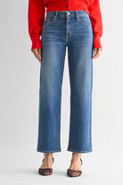SJG Mid Rise Slim Wide Leg