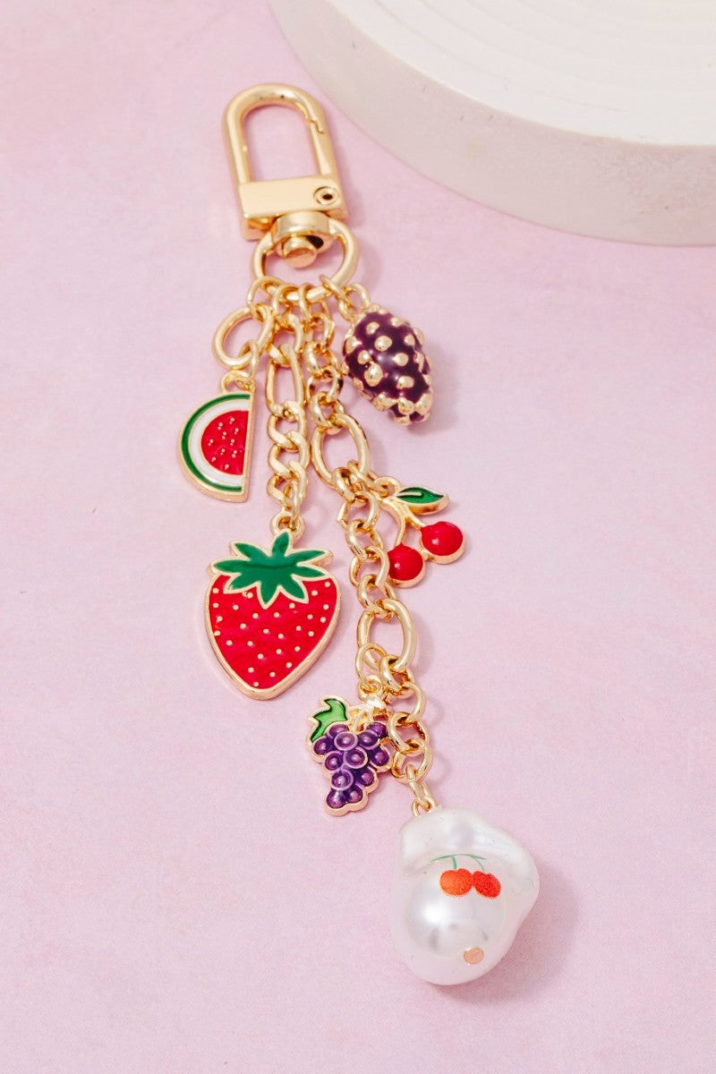 GOLDEN Charley Berry Cherry Handbag Charm