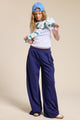GOLDEN Vanessa Wide Leg Cotton Jogger Sweatpants by GOLDEN