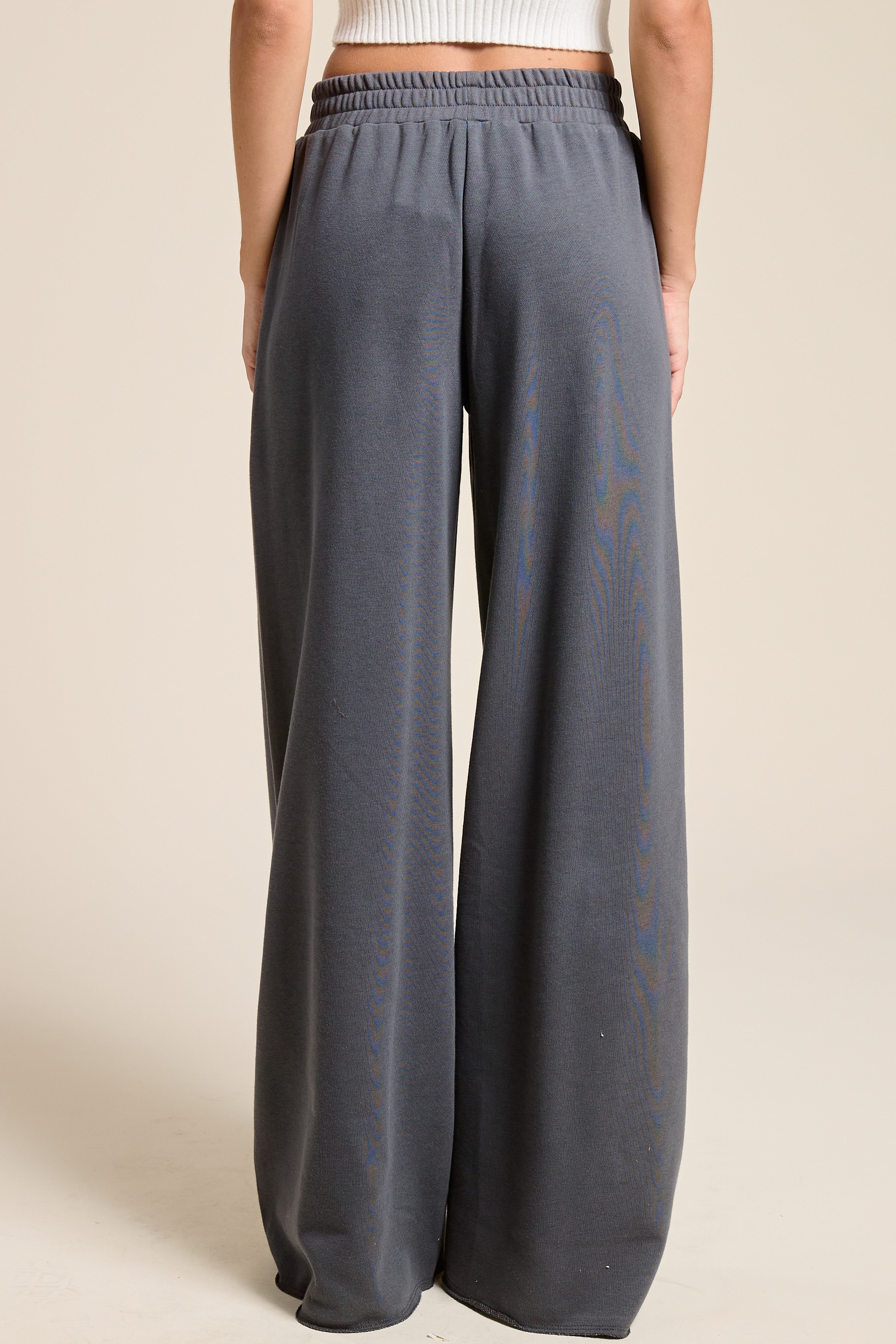 GOLDEN Vanessa Wide Leg Cotton Jogger Sweatpants – Golden