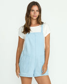 Billabong Beach Crush Denim Overall Sky Blue