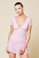 YAZ. Haley SS Ruched Mini Dress by YAZ.