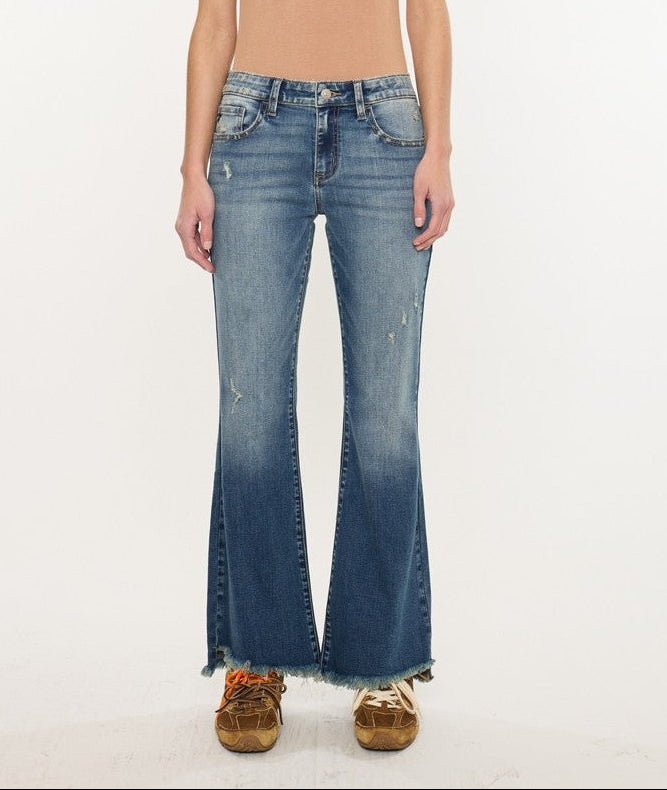 Kan Can USA Glow Low Rise Ankle Flare