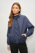 GOLDEN Damon Polka Dot Windbreaker