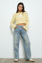 Golden Briarose Star Knit Top by GOLDEN