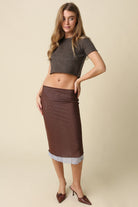 GOLDEN Hape Mesh Skirt by GOLDEN