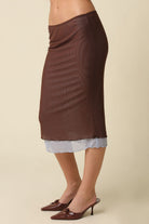 GOLDEN Hape Mesh Skirt by GOLDEN