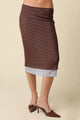 GOLDEN Hape Mesh Skirt by GOLDEN