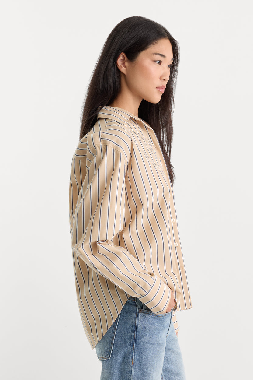 Good American The Poplin Easy Shirt by Good American