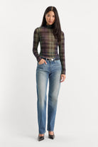 Good American The Mesh Turtleneck by Good American