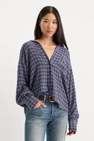 Good American The Crinkle Easy Shirt