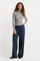 Good American The Sheer Rib Turtleneck by Good American
