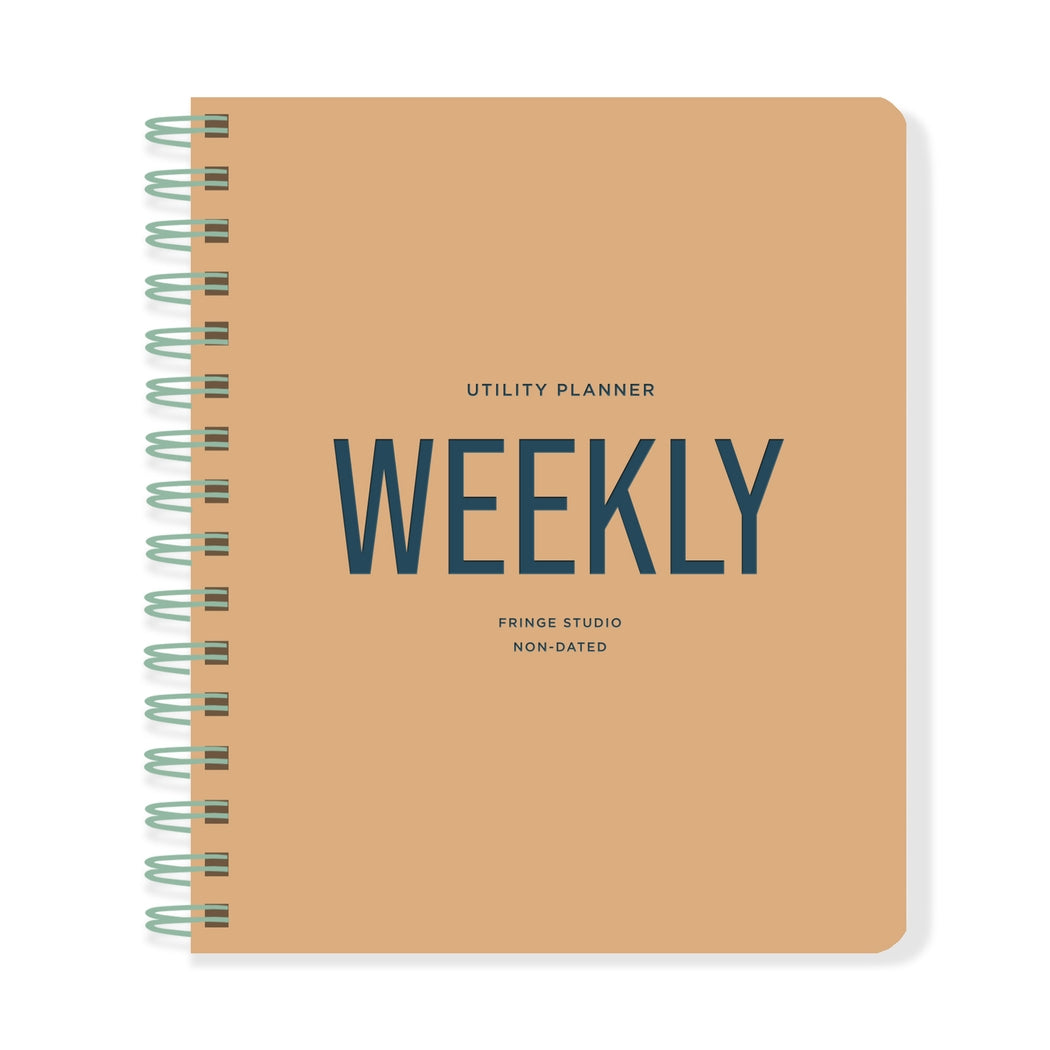 Fringe Studio Utility Non-Dated Planner Weekly
