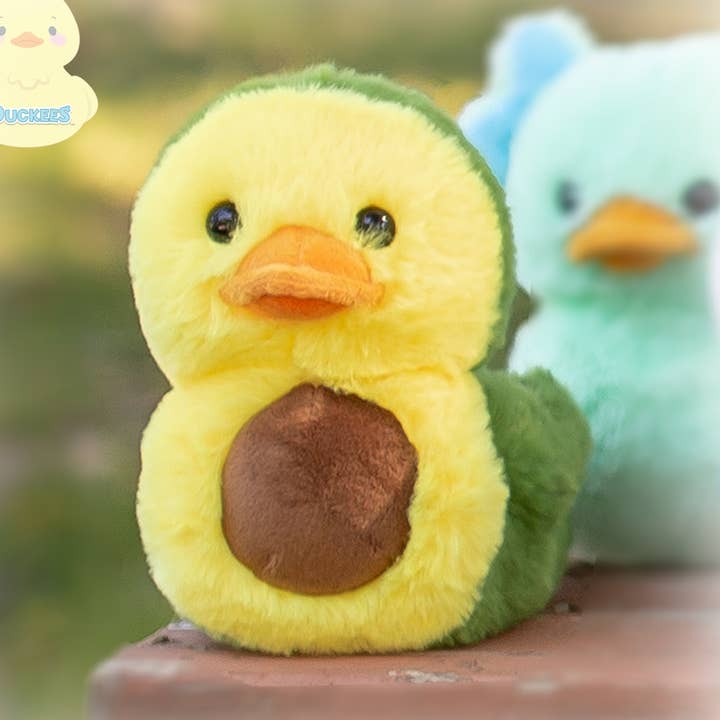 Beverly Hills Teddy Bear Company World's Softest Lushee - Chips Duckee Avocado