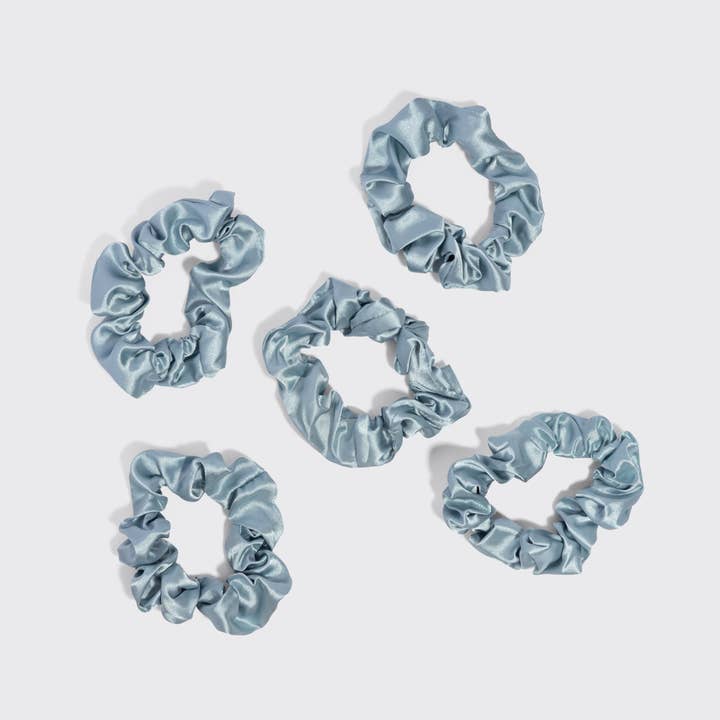 Kitsch Satin Sleep Scrunchies 5pc Set by Kitsch