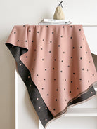 Funkyrel Atzbranding Limited Scarvii – Reversible Heart Print Scarf & Wrap Pink