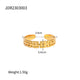Dipped Shop Chunky Gold Plated Gemstone Single Rings by Dipped Shop