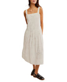 Free People Primavera Eyelet Midi Dress