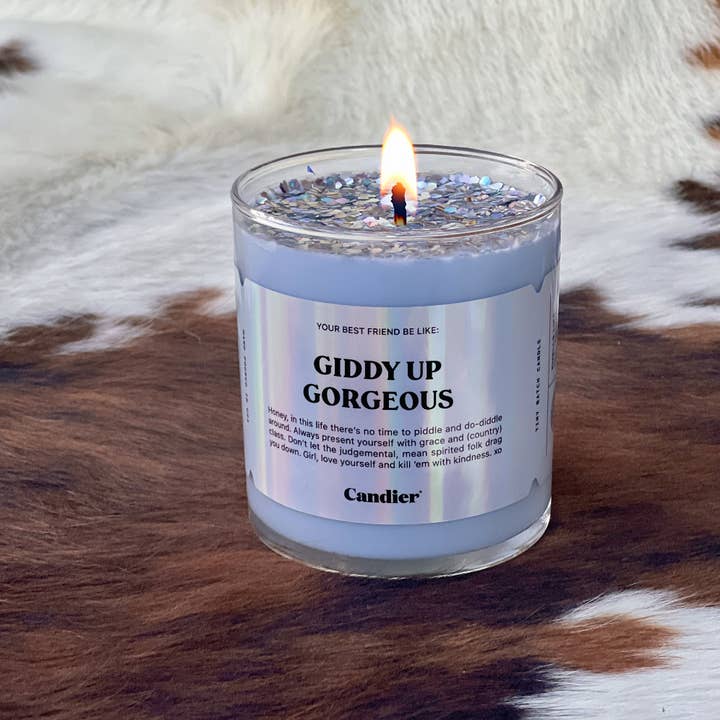 Candier Giddy Up Gorgeous Candle