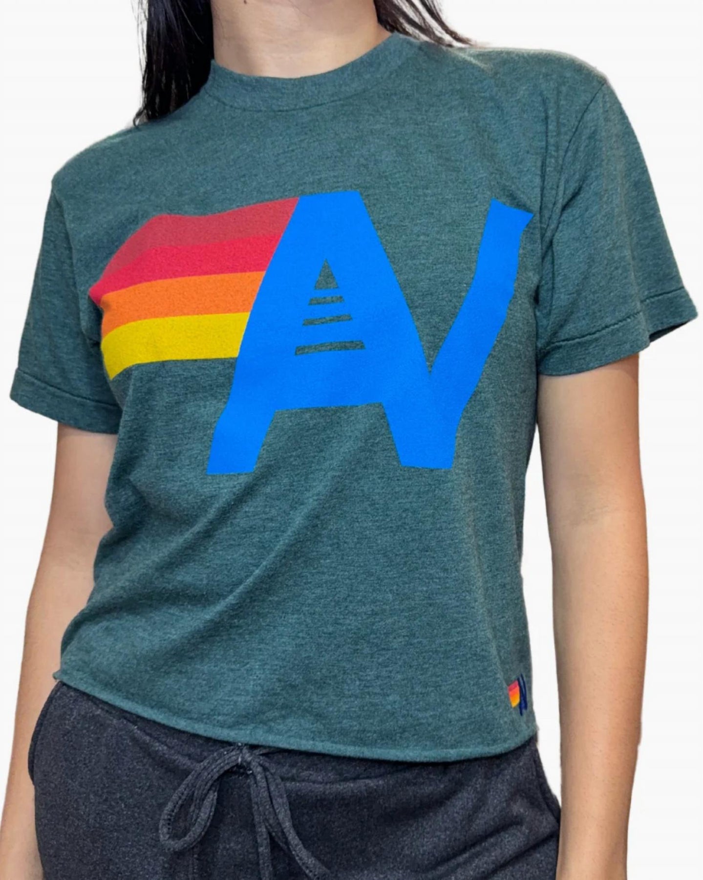 Aviator Nation Logo Boyfriend Tee