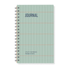 Fringe Studio Utility Paperback Spiral Journal Sage Grid